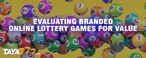 Evaluating Branded Online Lottery Games for Value